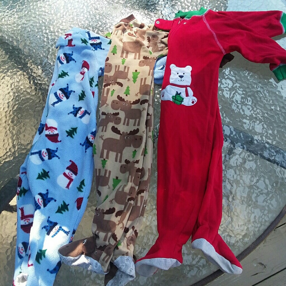 Boys 18 month fleece pjs carters brand